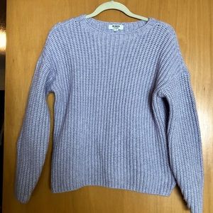 BB Dakota Lavender knit sweater